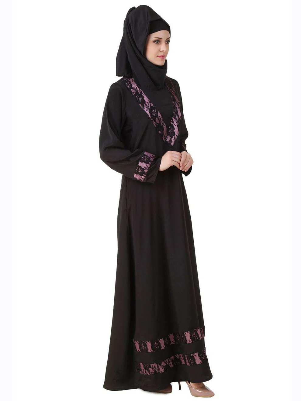 Amala Black Nida Abaya